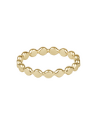 Classic Gold 2.5mm Beaded Disc Ring-260 eNewton-eNewton-The Lovely Closet, Women's Fashion Boutique in Alexandria, KY