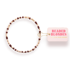 Cinnamon Spice Sprinkle Bracelet: Standard 6.75 inch-bracelet-Beaded Blondes-The Lovely Closet, Women's Fashion Boutique in Alexandria, KY