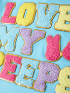 LOVE MY PEEPS Applique Girls Set-360 Carolines Closet-Rylee Faith Designs-The Lovely Closet, Women's Fashion Boutique in Alexandria, KY