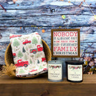 A Christmas Candle Christmas Tin Farmhouse Candles-310 Gift-Driftless Studios-The Lovely Closet, Women's Fashion Boutique in Alexandria, KY