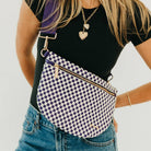 Westlyn Woven Bum Bag - Brown-290 Bag/Handbags-Pretty Simple-The Lovely Closet, Women's Fashion Boutique in Alexandria, KY