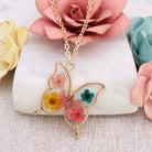 Butterfly Bouquet Dried Flower Necklace-280 Accessories-ZAD-The Lovely Closet, Women's Fashion Boutique in Alexandria, KY