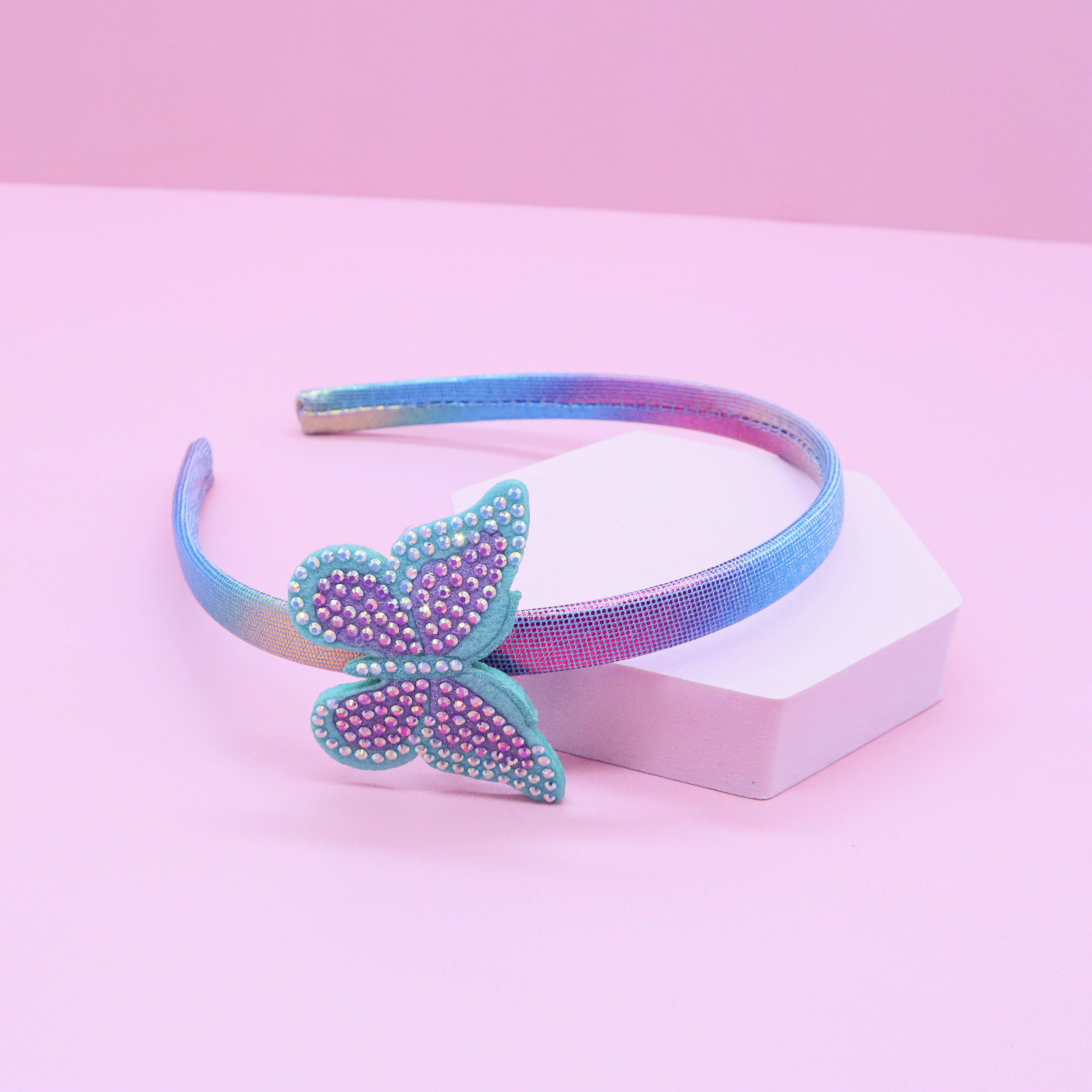 Interchangeable Charm Headband and Hair Clips: Rhinestone Star/Crown/Daisy-310 Gift-Frog Sac-The Lovely Closet, Women's Fashion Boutique in Alexandria, KY