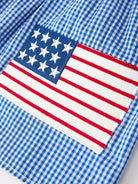 Girls 4th of July Plaid Twirl Dress-360 Carolines Closet-Rylee Faith Designs-The Lovely Closet, Women's Fashion Boutique in Alexandria, KY
