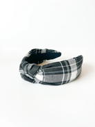 Winter Headband - Plaid Embellished-280 Accessories-Brittyland-The Lovely Closet, Women's Fashion Boutique in Alexandria, KY