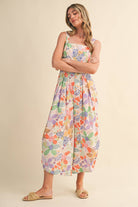 Citrus Splash Jumpsuit-190 Rompers/Jumpsuits/Sets-&MERCI-The Lovely Closet, Women's Fashion Boutique in Alexandria, KY