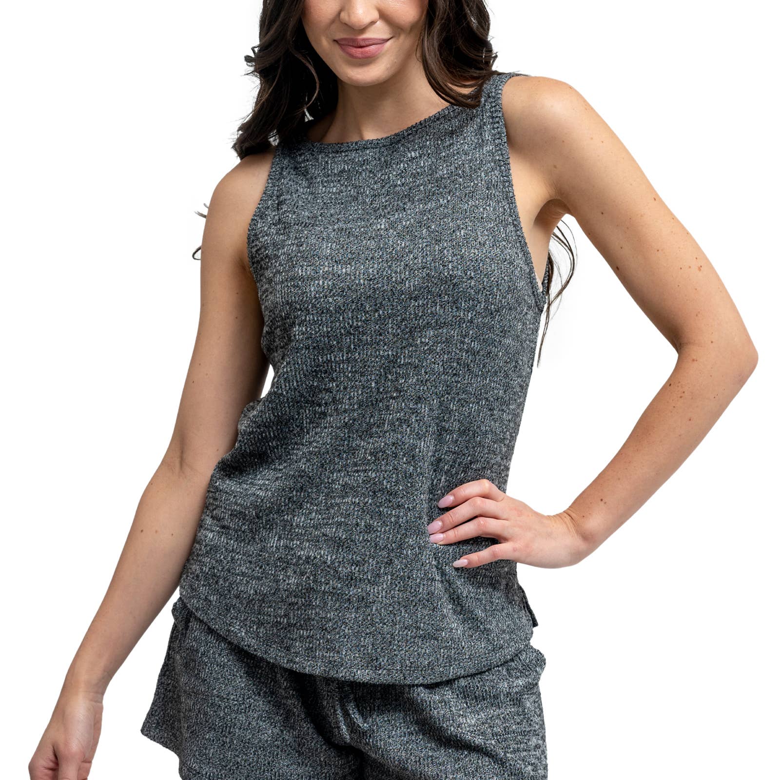 Cuddleblend Tank-120 Sleeveless Tops-DM Merchandising-The Lovely Closet, Women's Fashion Boutique in Alexandria, KY