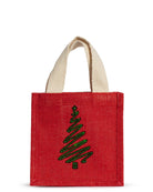 Christmas Tree Sequin Gift Tote - Red/Green-310 Gift-The Royal Standard-The Lovely Closet, Women's Fashion Boutique in Alexandria, KY