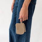 Suede Paris Card Wallet: Burgundy-wallet-Pretty Simple-The Lovely Closet, Women's Fashion Boutique in Alexandria, KY