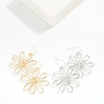 Twisted Daisy Earrings-250 Jewelry-judson-The Lovely Closet, Women's Fashion Boutique in Alexandria, KY