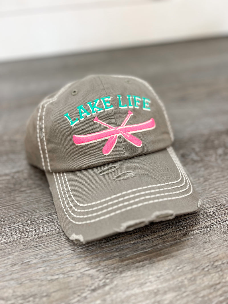 FINAL SALE Lake Life Baseball Hat