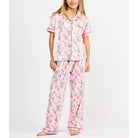Kids (Youth) Pajamas - Christmas Cottage - Pink-190 Rompers/Jumpsuits/Sets-Mary Square-The Lovely Closet, Women's Fashion Boutique in Alexandria, KY