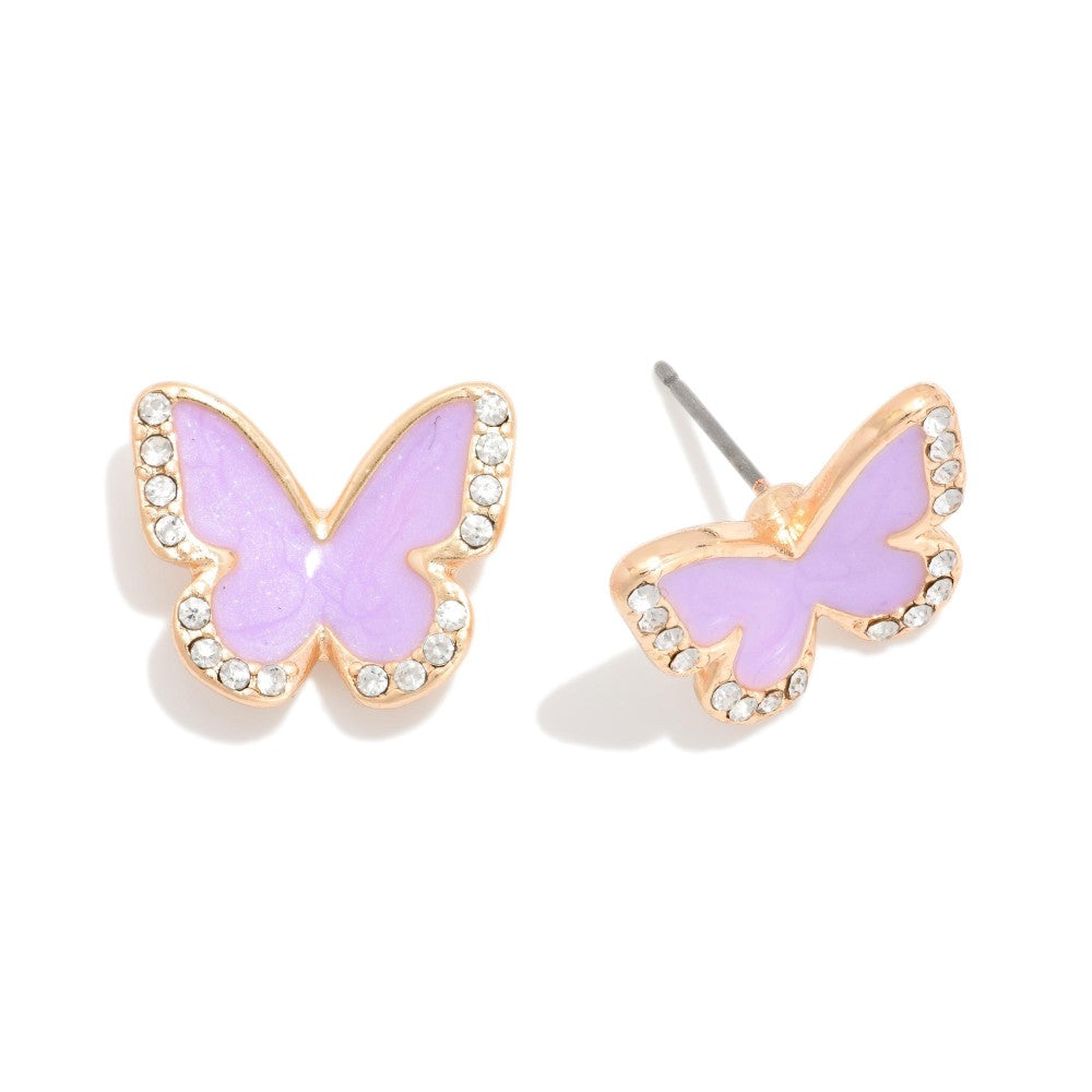 Butterfly Post Earrings-250 Jewelry-judson-The Lovely Closet, Women's Fashion Boutique in Alexandria, KY