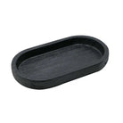 Oval Wood Tray - Black-310 Gift-The Lovely Closet-The Lovely Closet, Women's Fashion Boutique in Alexandria, KY