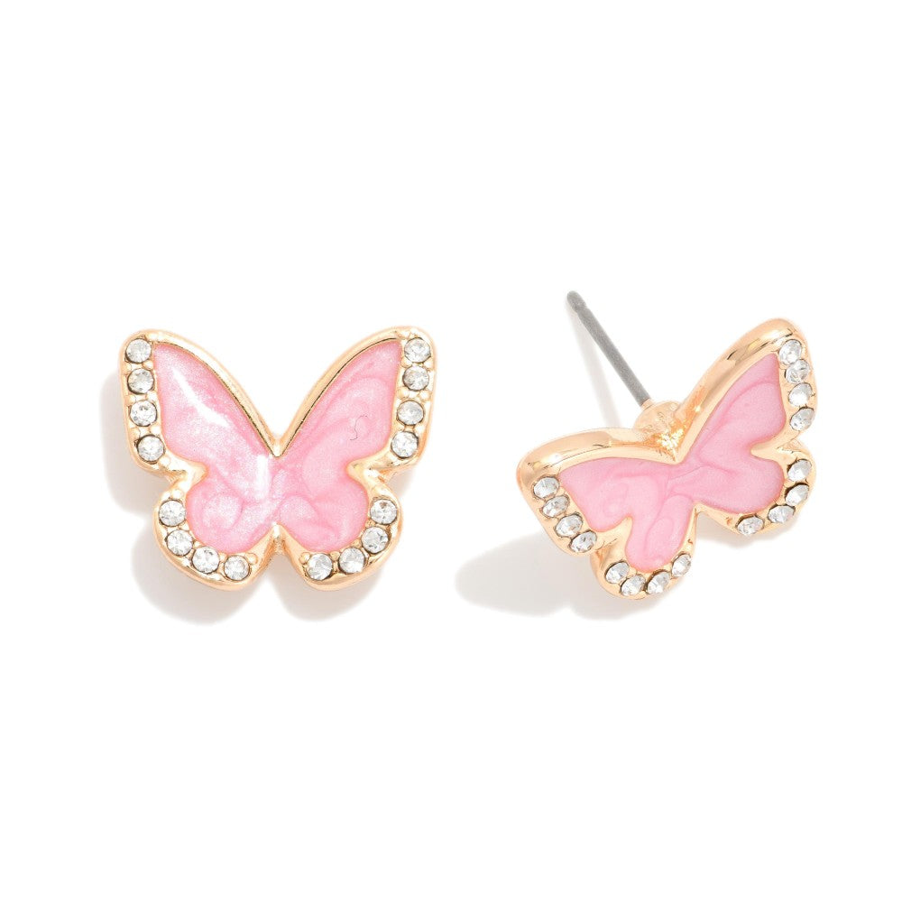 Butterfly Post Earrings-250 Jewelry-judson-The Lovely Closet, Women's Fashion Boutique in Alexandria, KY