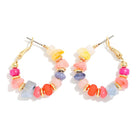 Stone Beaded Earring-250 Jewelry-judson-The Lovely Closet, Women's Fashion Boutique in Alexandria, KY