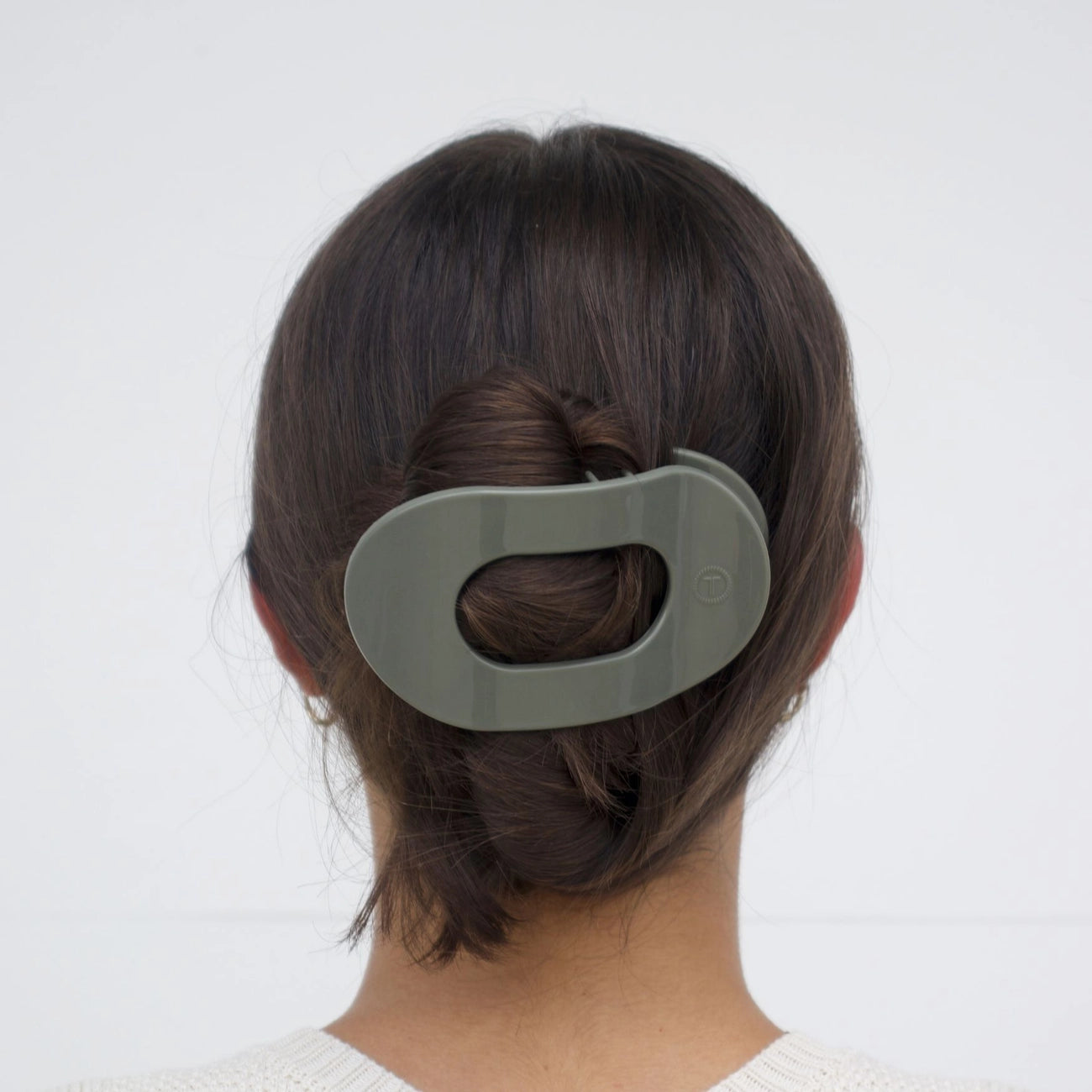 Teleties Round Rectangle Hair Clip-280 Accessories-TELETIES-The Lovely Closet, Women's Fashion Boutique in Alexandria, KY