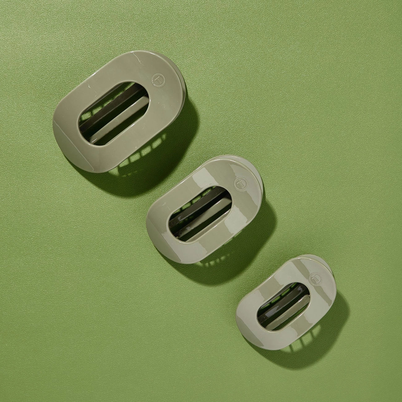 Teleties Flat Round Hair Clip-280 Accessories-TELETIES-The Lovely Closet, Women's Fashion Boutique in Alexandria, KY