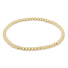 Classic Gold 3mm Bracelet-Bracelets-eNewton-The Lovely Closet, Women's Fashion Boutique in Alexandria, KY