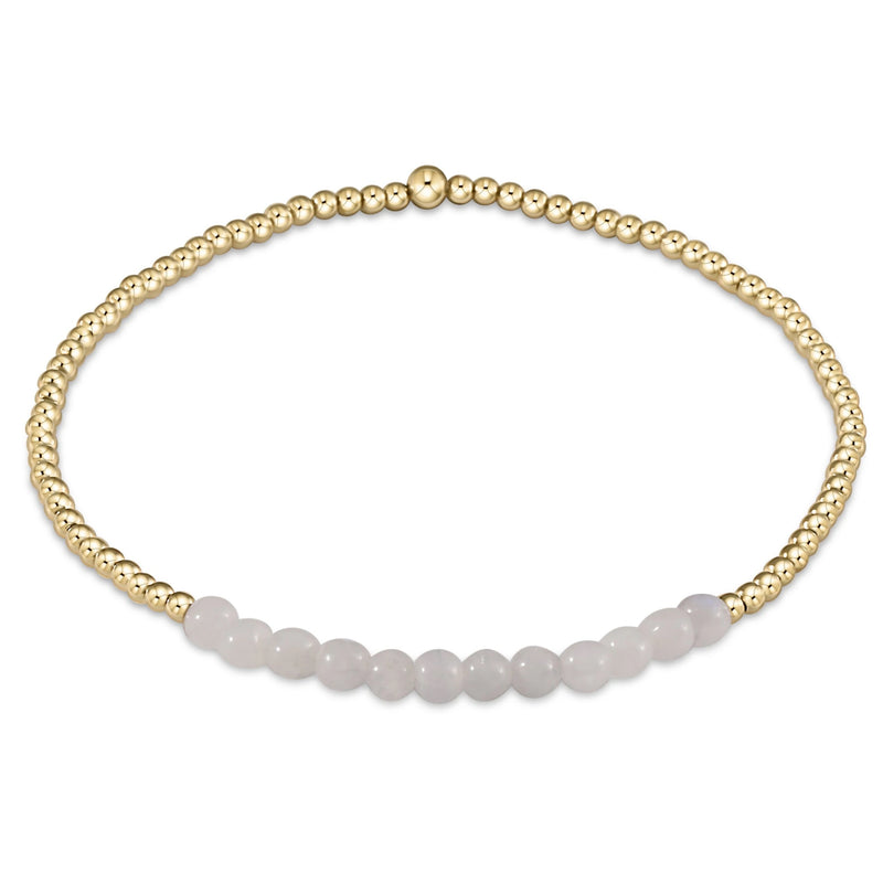 Gold Bliss Moonstone Bracelet-bracelets-eNewton-The Lovely Closet, Women's Fashion Boutique in Alexandria, KY