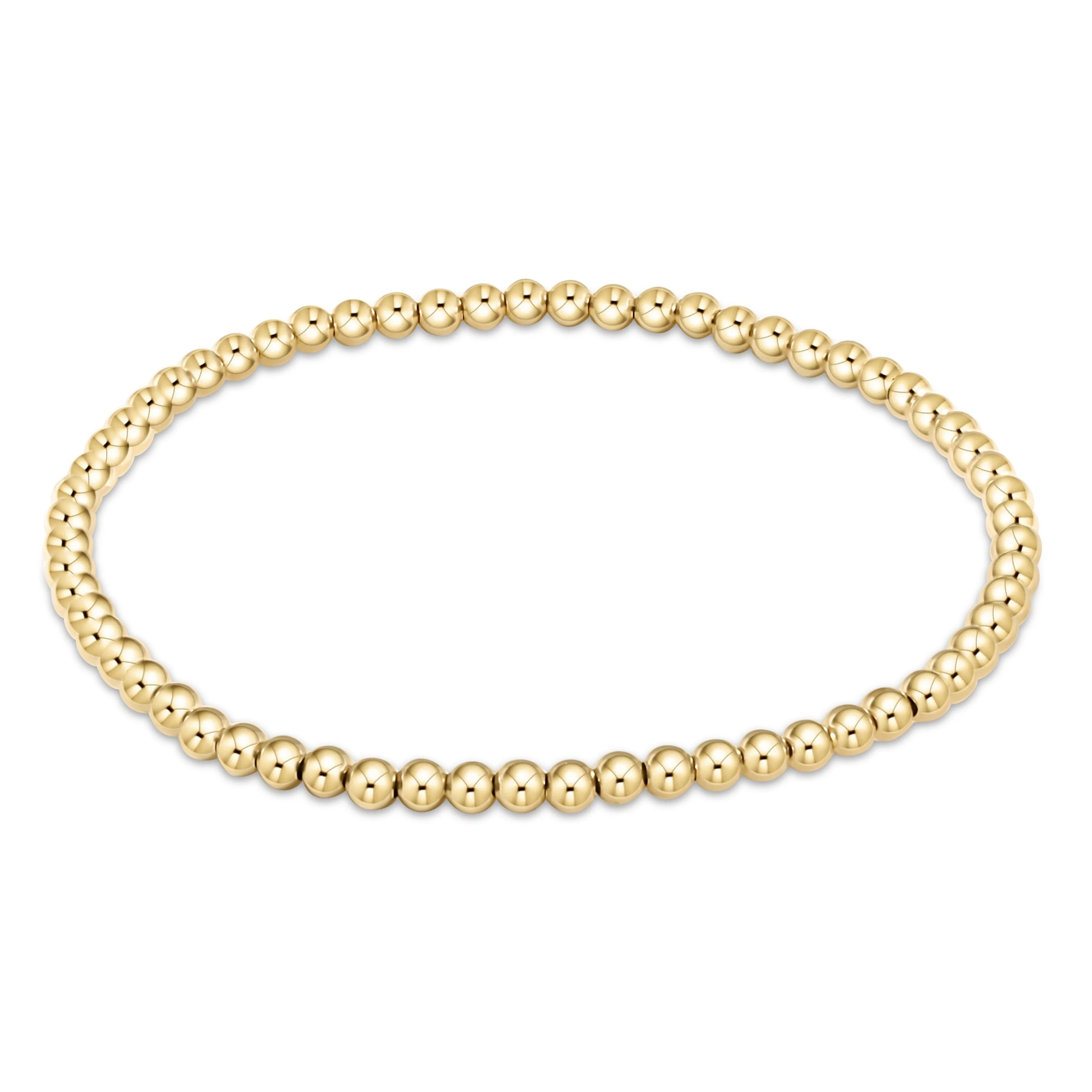 EXTENDS Classic Gold 3mm Bracelet-Bracelets-eNewton-The Lovely Closet, Women's Fashion Boutique in Alexandria, KY