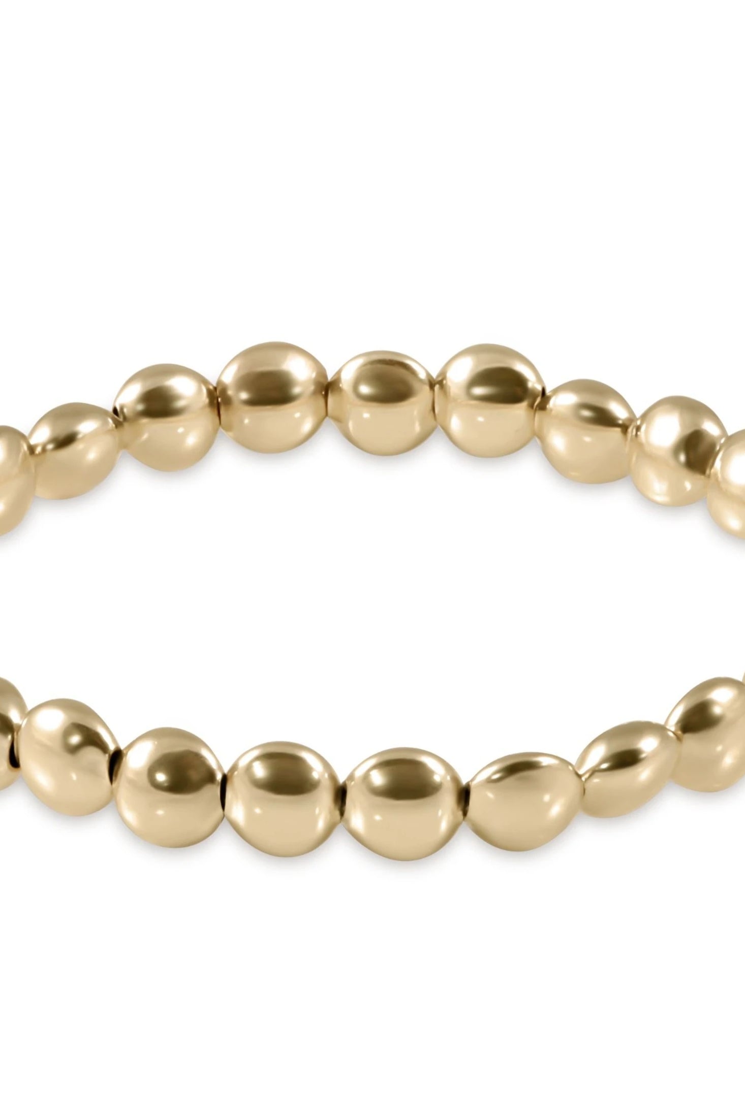 Honesty Gold 6mm Bracelet-Bracelets-eNewton-The Lovely Closet, Women's Fashion Boutique in Alexandria, KY