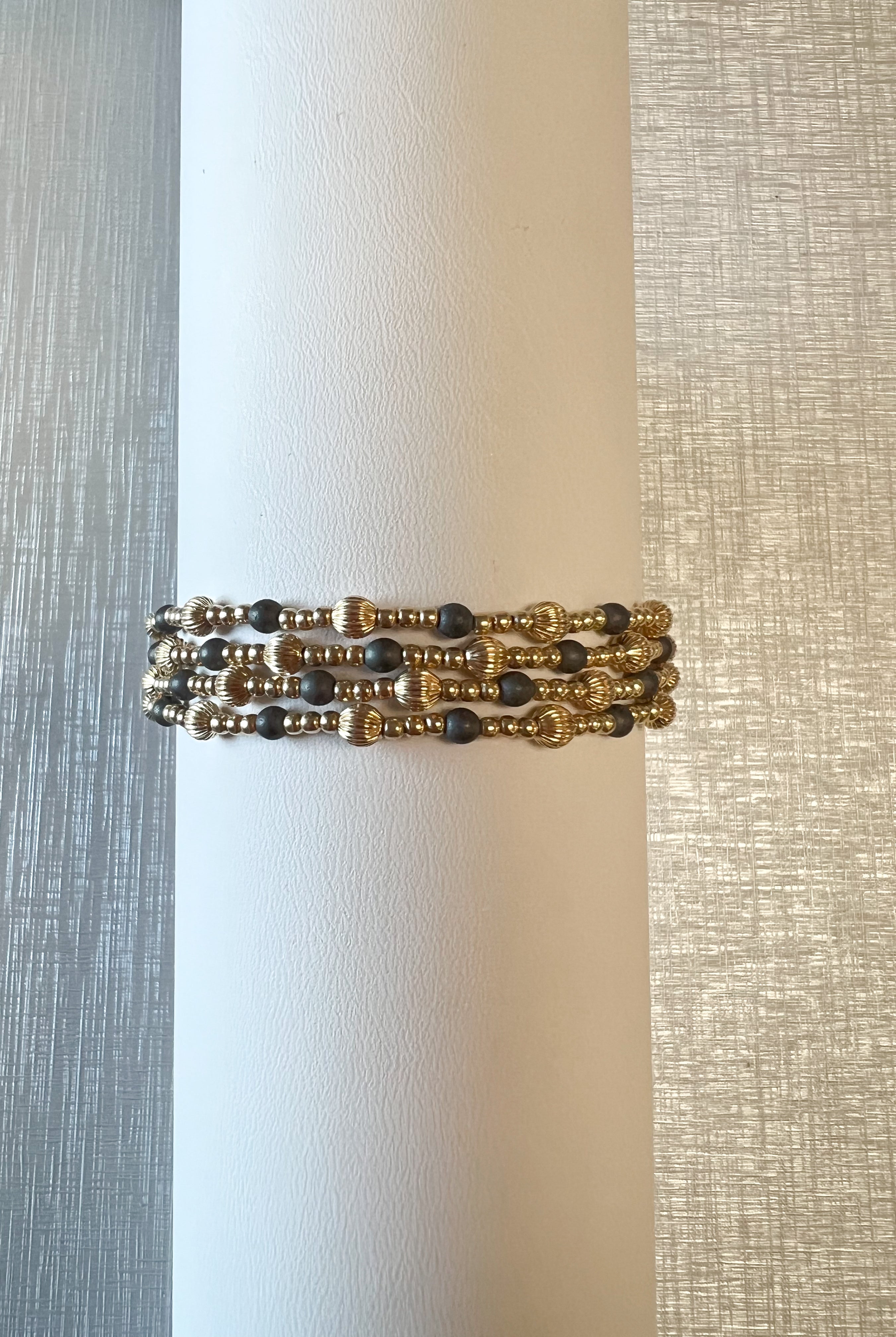 Dignity Sincerity Bracelet — Hematite-Bracelets-eNewton-The Lovely Closet, Women's Fashion Boutique in Alexandria, KY