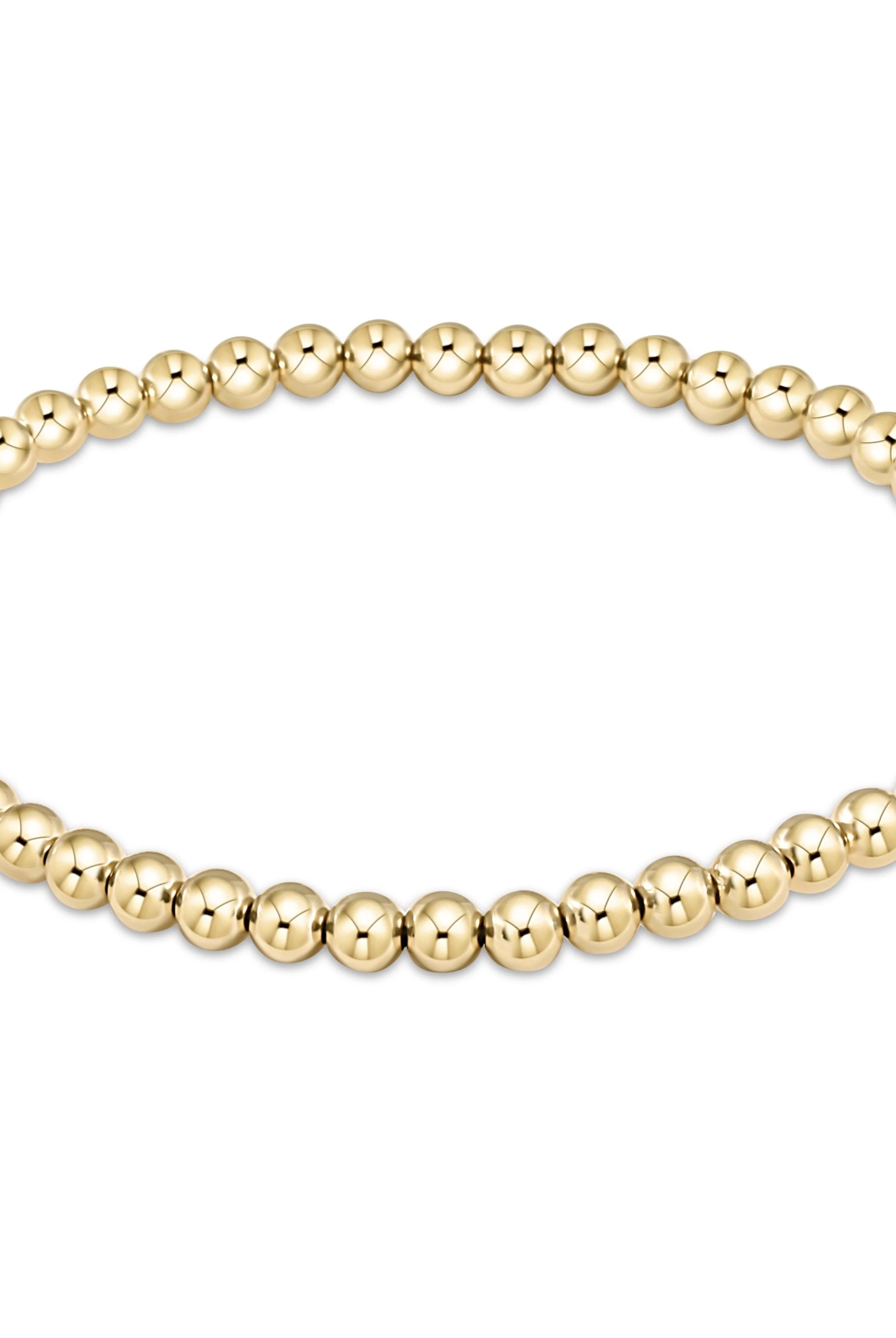 Classic Gold 4mm Bracelet-Bracelets-eNewton-The Lovely Closet, Women's Fashion Boutique in Alexandria, KY
