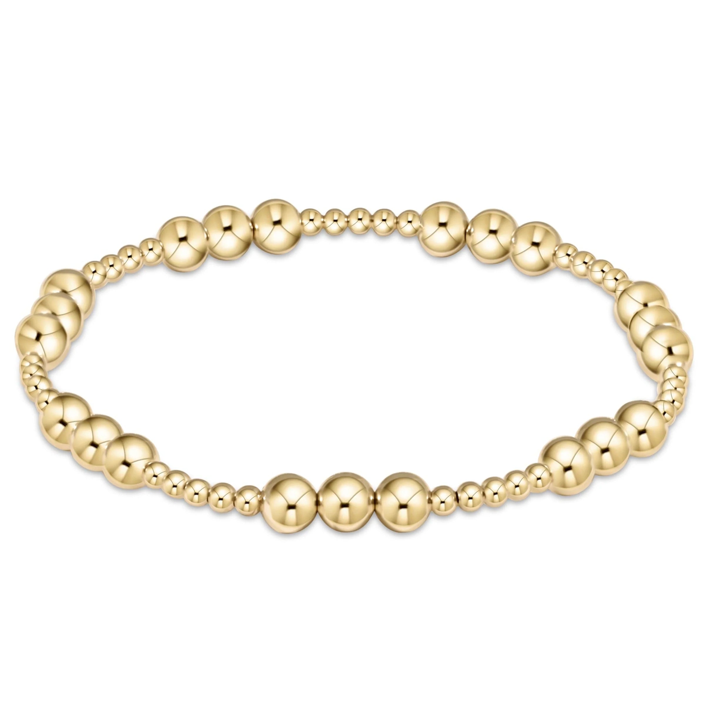 Classic Joy 5mm Gold Bracelet-260 eNewton-eNewton-The Lovely Closet, Women's Fashion Boutique in Alexandria, KY