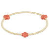 Signature Cross Gold 2mm Bracelet