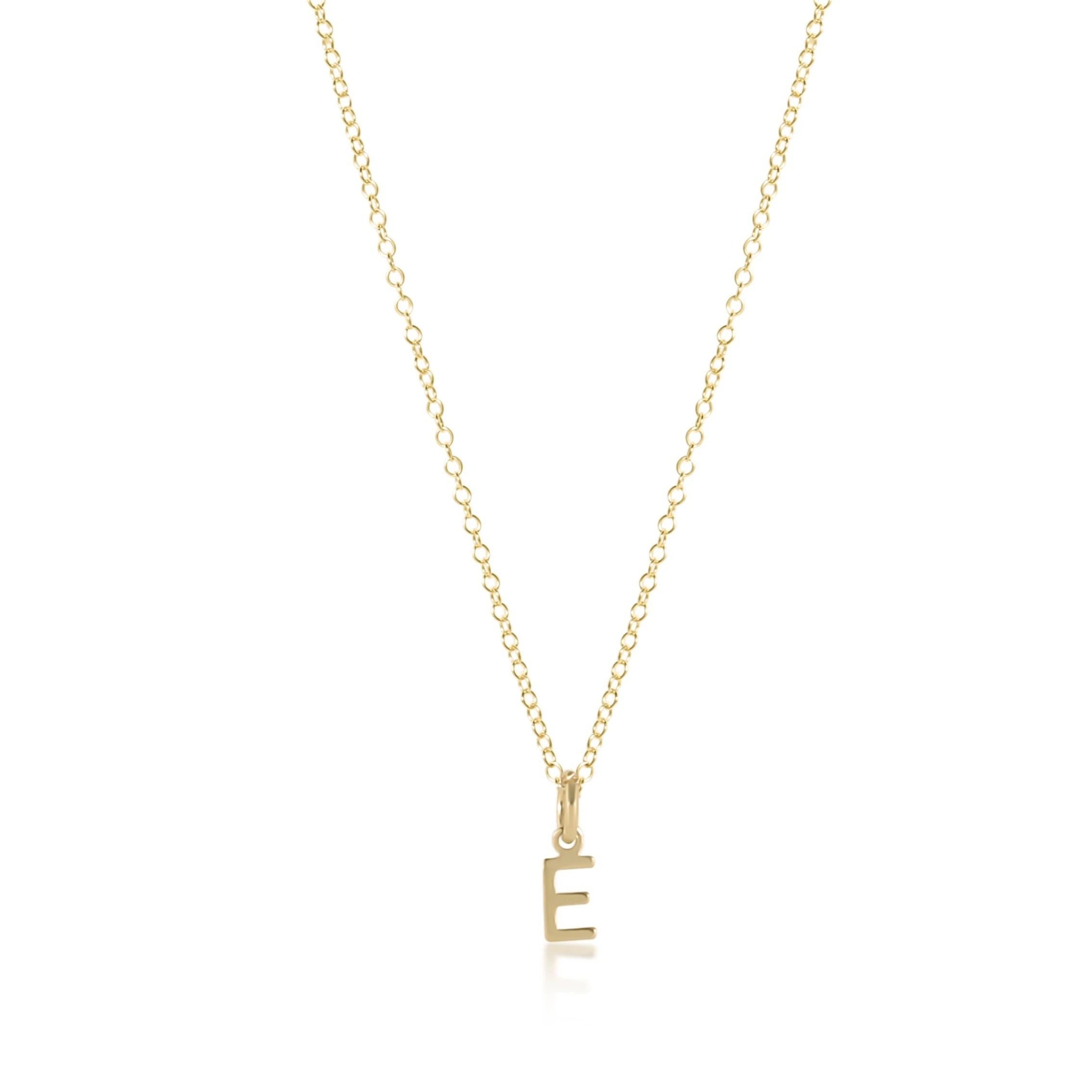 Respect Gold Charm Necklace 16”-260 eNewton-eNewton-The Lovely Closet, Women's Fashion Boutique in Alexandria, KY