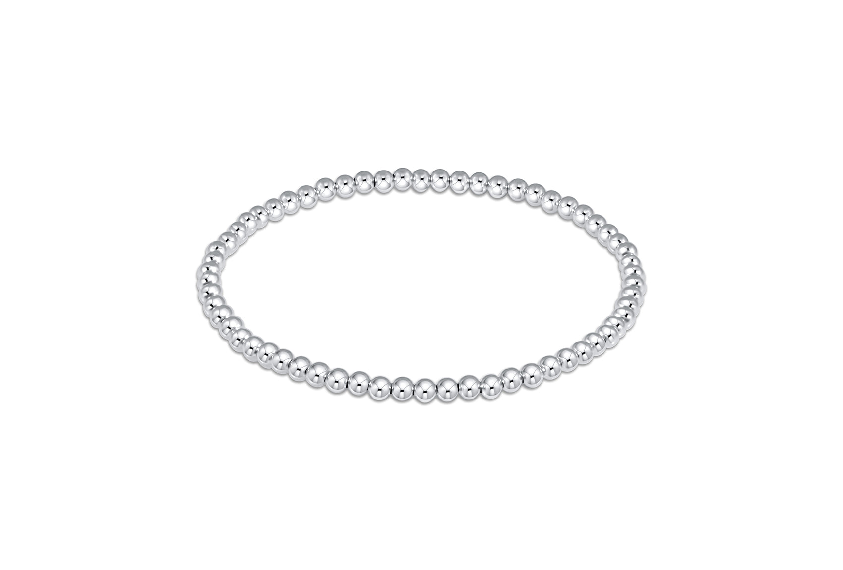 Classic Silver 3mm Bracelet-260 eNewton-eNewton-The Lovely Closet, Women's Fashion Boutique in Alexandria, KY